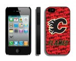Jerseys Factory Cheap NHL Calgary Flames IPhone 4/4S Case_1