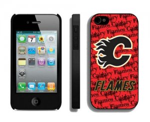 Jerseys Factory Cheap NHL Calgary Flames IPhone 4/4S Case_1