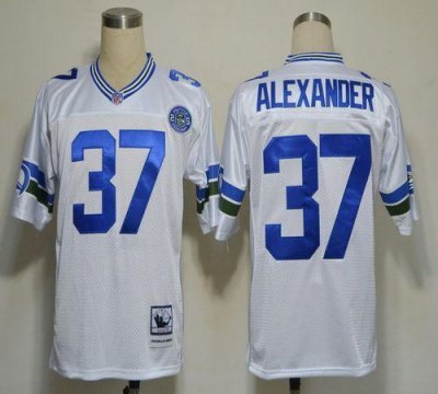 Jerseys Factory Cheap Mitchell And Ness Seahawks #37 Shaun Alexa