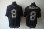 Jerseys Factory Cheap Sideline Black United Rams #8 Sam Bradford