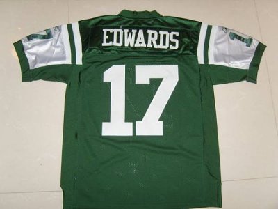 Jerseys Factory Cheap Jets Braylon Edwards #17 Green Stitched Gr