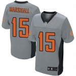 Jerseys Factory Cheap Nike Bears #15 Brandon Marshall Grey Shado