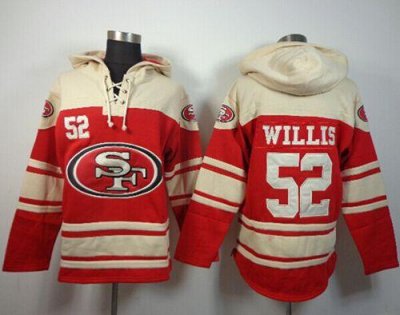 Jerseys Factory Cheap Nike 49ers #52 Patrick Willis Red Sawyer H