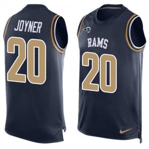 Jerseys Factory Cheap Nike Rams #20 Lamarcus Joyner Navy Blue Te