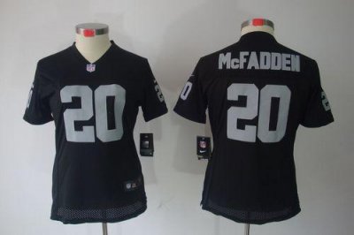 Jerseys Factory Cheap Nike Raiders #20 Darren McFadden Black Tea
