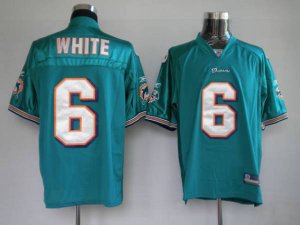 Jerseys Factory Cheap Dolphins Pat White #6 Green Stitched NFL J