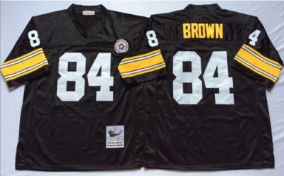 Jerseys Factory Cheap Mitchell And Ness Steelers #84 Antonio Bro