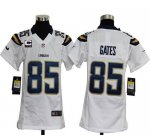 Jerseys Factory Cheap Nike Chargers #85 Antonio Gates White With