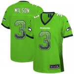 Jerseys Factory Cheap Nike Seahawks #3 Russell Wilson Green Wome