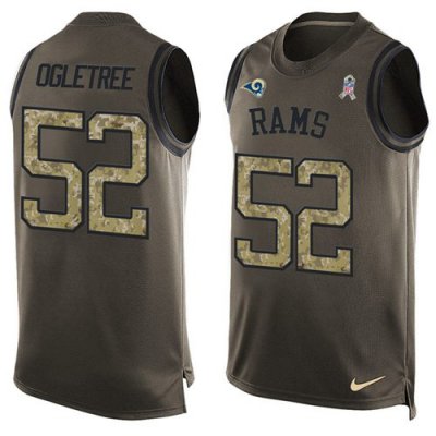 Jerseys Factory Cheap Nike Rams #52 Alec Ogletree Green Men's St