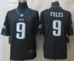 Jerseys Factory Cheap Nike Eagles #9 Nick Foles Black Alternate