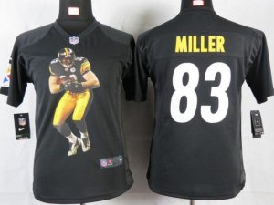 Jerseys Factory Cheap Nike Steelers #83 Heath Miller Black Team