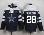 Jerseys Factory Cheap Nike Cowboys #28 Darren Woodson Navy Blue