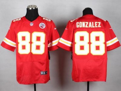 Jerseys Factory Cheap Nike Chiefs #88 Tony Gonzalez Red Team Col