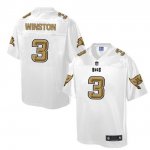 Jerseys Factory Cheap Nike Buccaneers #3 Jameis Winston White Me