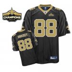 Jerseys Factory Cheap Saints #88 Jeremy Shockey Black Super Bowl