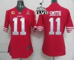 Jerseys Factory Cheap Nike 49ers #11 Alex Smith Red Team Color W