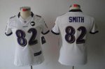 Jerseys Factory Cheap Nike Ravens #82 Torrey Smith White With Ar