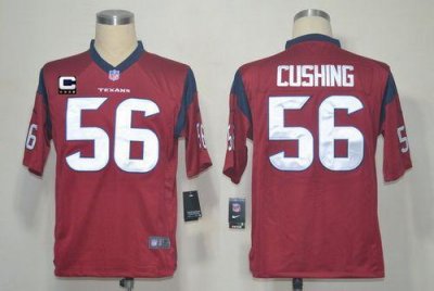 Jerseys Factory Cheap Nike Texans #56 Brian Cushing Red Alternat