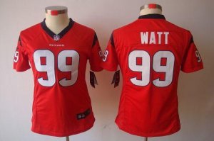 Jerseys Factory Cheap Nike Texans #99 J.J. Watt Red Alternate Wo