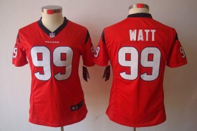 Jerseys Factory Cheap Nike Texans #99 J.J. Watt Red Alternate Wo