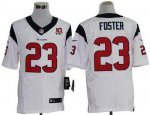 Jerseys Factory Cheap Nike Texans #23 Arian Foster White With 10