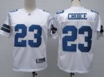 Jerseys Factory Cheap Cowboys #23 Tashard Choice White Stitched