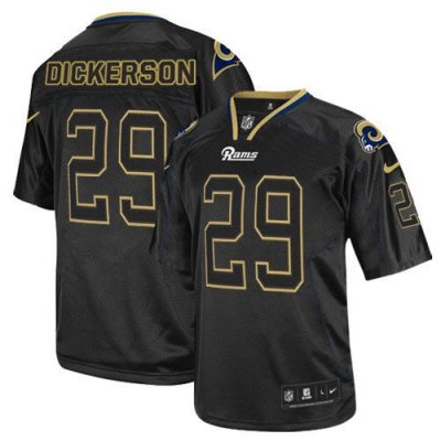 Jerseys Factory Cheap Nike Rams #29 Eric Dickerson Lights Out Bl