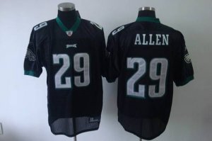 Jerseys Factory Cheap Eagles #29 Nathaniel Allen Black Stitched