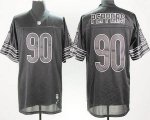 Jerseys Factory Cheap Bears #90 Julius Peppers Black Shadow Stit