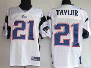 Jerseys Factory Cheap Patriots #21 Fred Taylor White Stitched NF