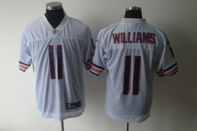 Jerseys Factory Cheap Bears #11 Roy Williams White Stitched NFL