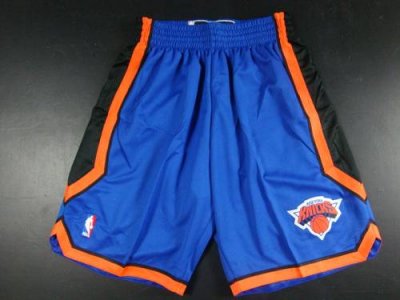 Jerseys Factory Cheap New York Knicks Blue NBA Shorts