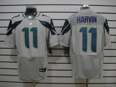 Jerseys Factory Cheap Nike Seahawks #11 Percy Harvin Grey Altern