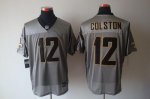 Jerseys Factory Cheap Nike Saints #12 Marques Colston Grey Shado