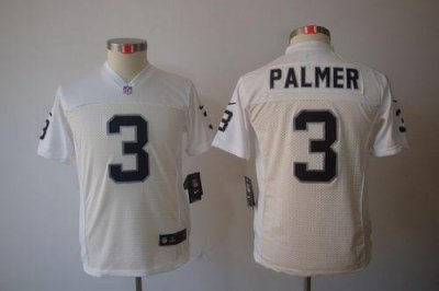 Jerseys Factory Cheap Nike Raiders #3 Carson Palmer White Youth