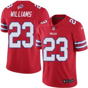 Jerseys Factory Cheap Nike Bills #23 Aaron Williams Red Men's St
