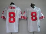 Jerseys Factory Cheap Mitchell and Ness 49ers #8 Steve Young Sti