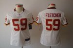 Jerseys Factory Cheap Nike Redskins #59 London Fletcher White Wo