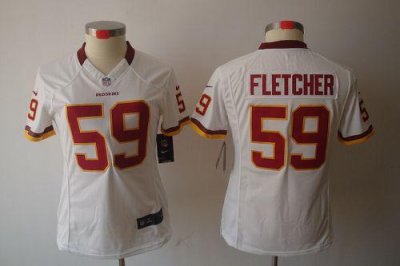 Jerseys Factory Cheap Nike Redskins #59 London Fletcher White Wo