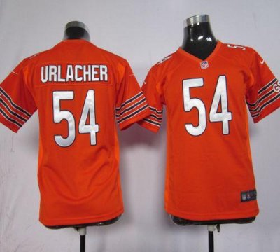 Jerseys Factory Cheap Nike Bears #54 Brian Urlacher Orange Alter