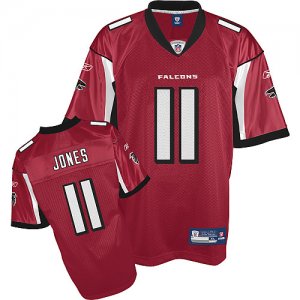 Jerseys Factory Cheap Falcons #11 Julio Jones Red Embroidered Yo