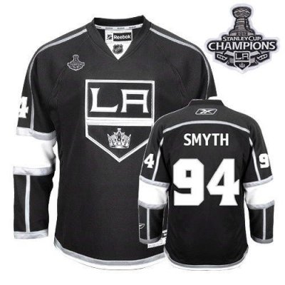 Jerseys Factory Cheap Kings #94 Ryan Smyth 2012 Stanley Cup Cham