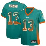 Jerseys Factory Cheap Nike Dolphins #13 Dan Marino Aqua Green Te