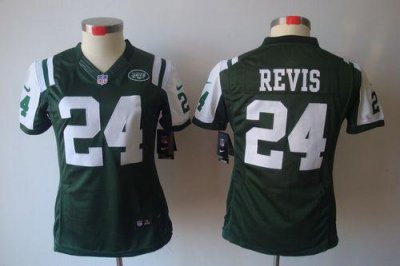 Jerseys Factory Cheap Nike Jets #24 Darrelle Revis Green Team Co