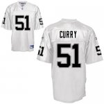 Jerseys Factory Cheap Raiders #51 Aaron Curry White Stitched NFL