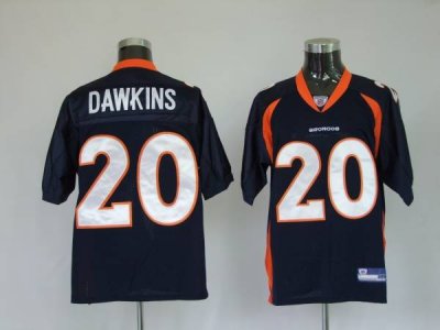 Jerseys Factory Cheap Broncos #20 Brian Dawkins Blue Stitched NF