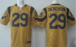 Jerseys Factory Cheap Nike Rams #29 Eric Dickerson Gold Men's St