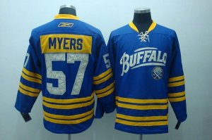 Jerseys Factory Cheap Sabres #57 Tyler Myers Embroidered Light B