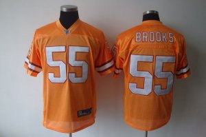 Jerseys Factory Cheap Buccaneers #55 Derrick Brooks Yellow Stitc